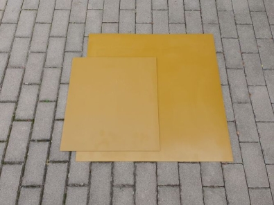 Rüttelmatte 700 x 500 x 12 mm Rüttelplatte Vibrationsplatte Rüttlerunterlage PUR
